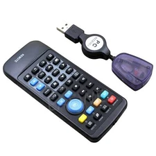 USB Laptop PC Wireless Keyboard Mouse Remote Control Media Center Controller