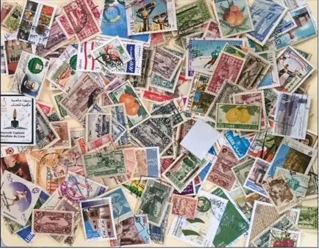  LIBAN FRANCE COLONIES COLLECTION OF USED 975 DIFFERENT STAMPS HCV LOT (LEB 02) - Image 3 of 4