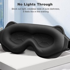 1/2 Pack 3D Eye Mask Sleep Travel Padded Shade Cover Rest Relax Blindfold Soft