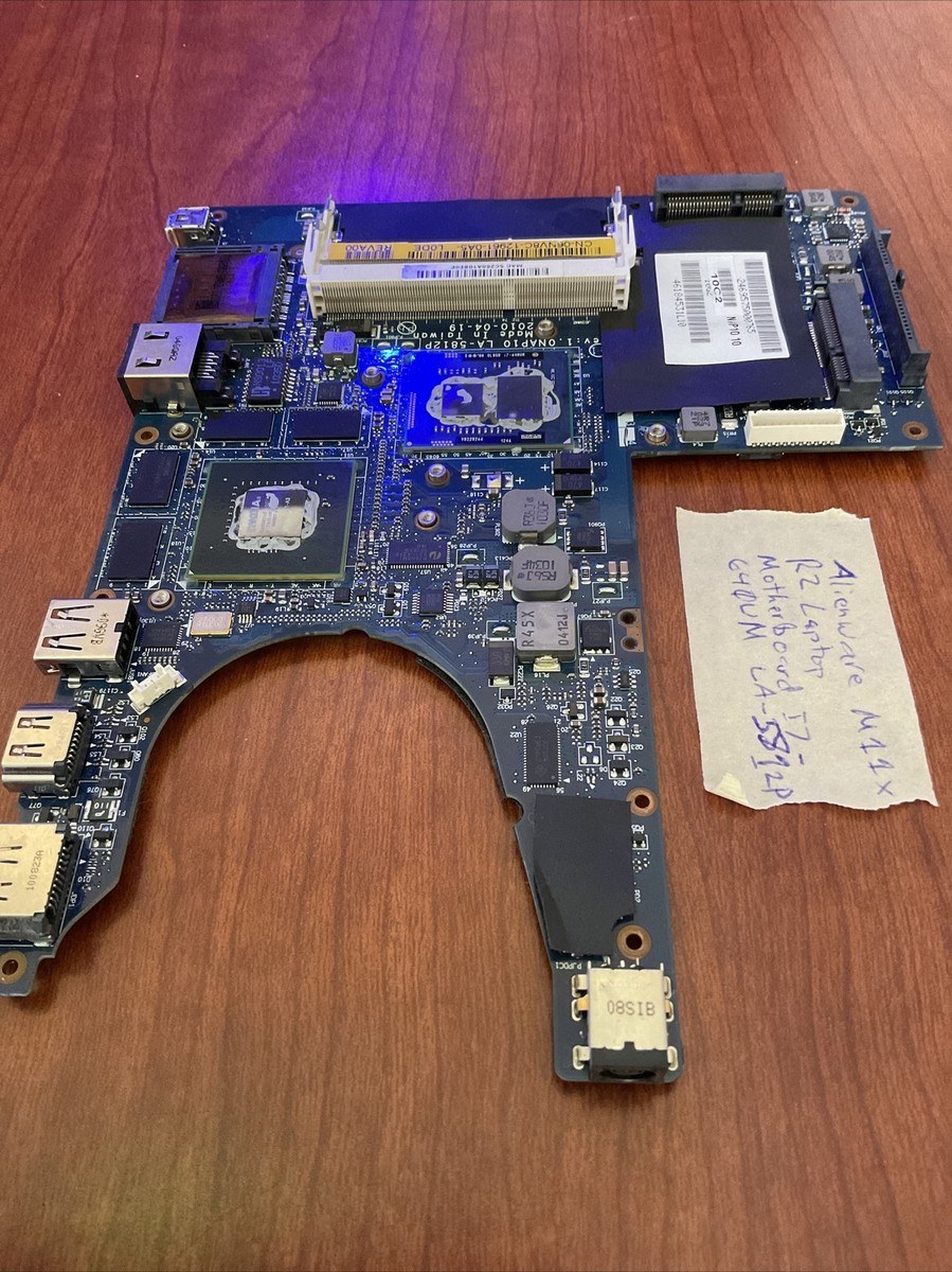 Alienware M11x R2 Laptop Motherboard I7-640UM LA-5812P | eBay