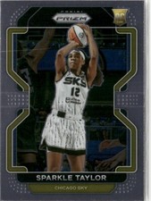 2022-23 Panini Prizm WNBA Sparkle Taylor Rookie Chicago Sky #43
