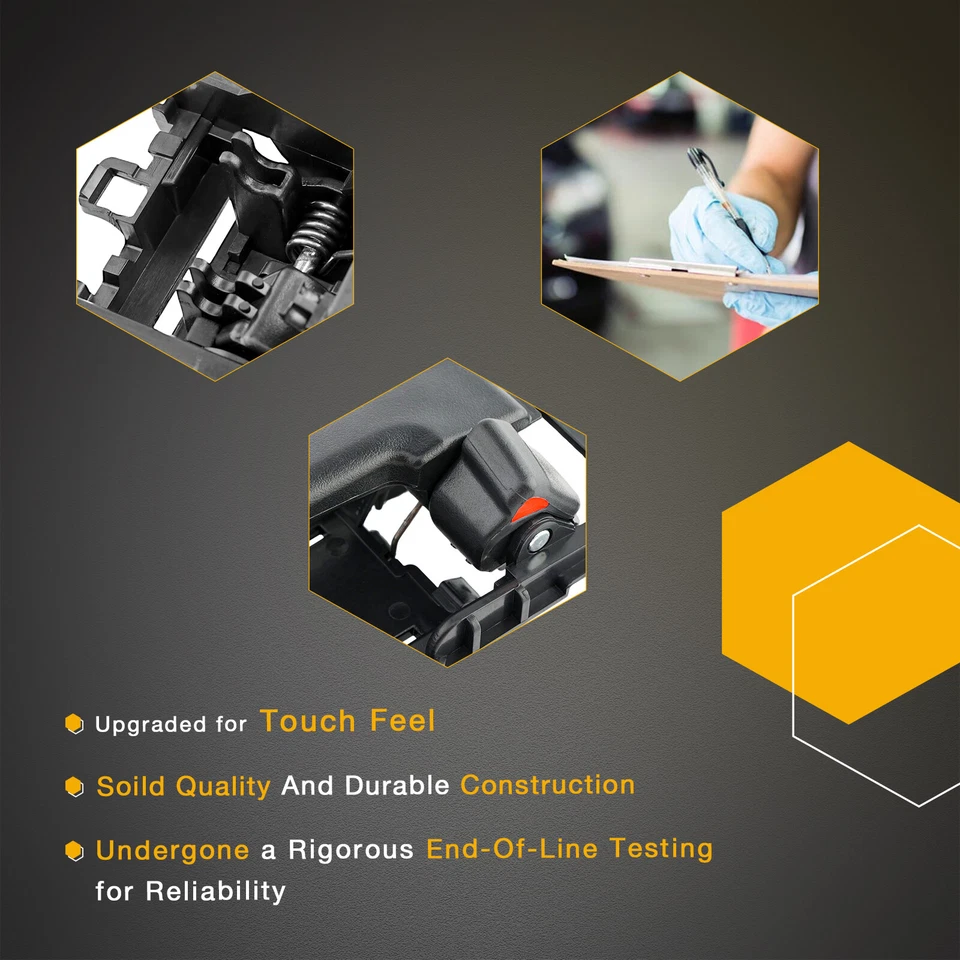 Interior inside Door Handle Front Rear Left & Right For 2007-12 Hyundai Veracruz - Image 2 of 4