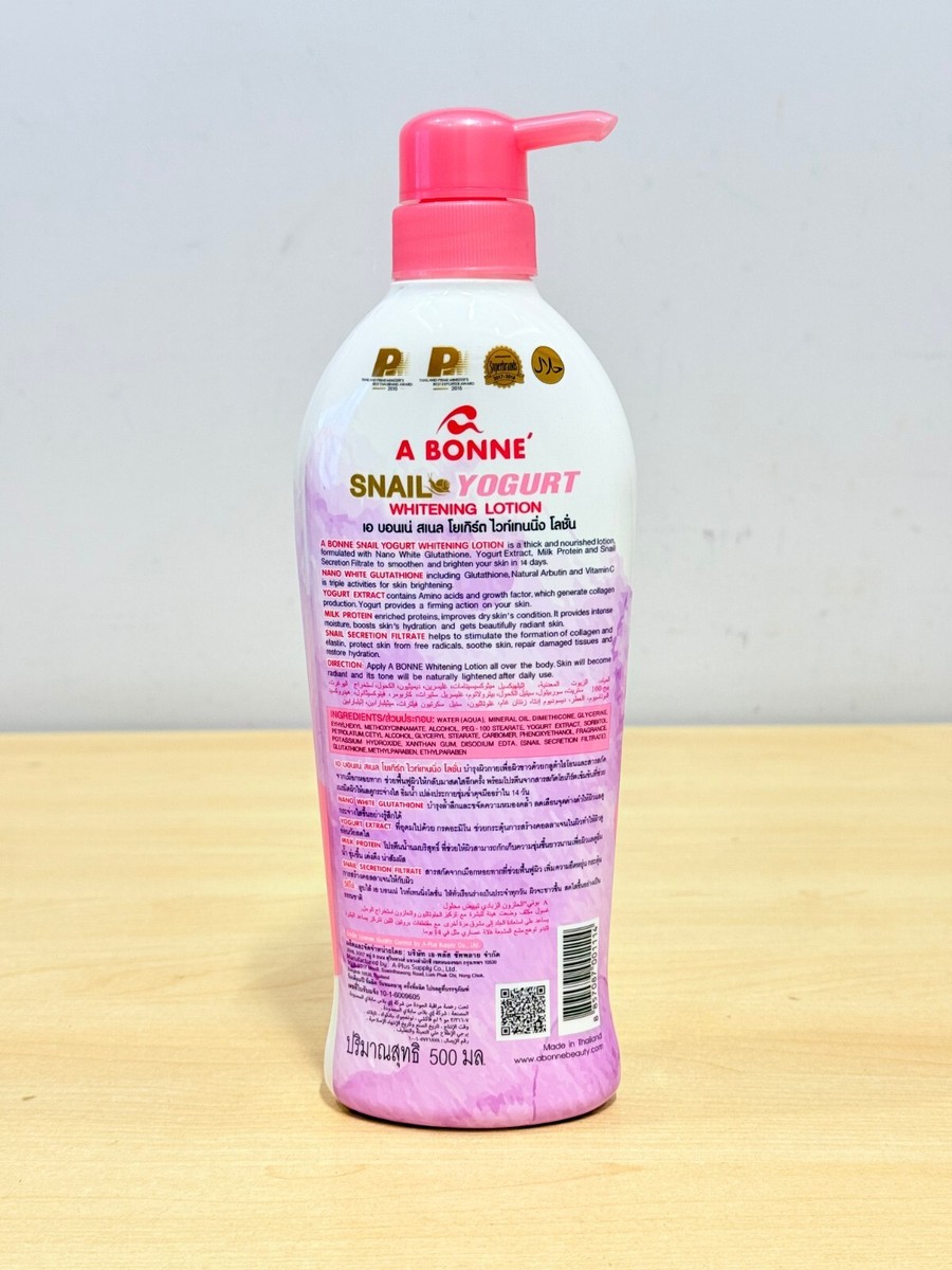 a bonne glutathione lotion review A Bonne Whitening Milk Lotion Gluta Collagen Snail Yogurt Bright Skin VitC  500ml