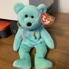 TY Beanie Baby Ariel 2000 Mint with errors