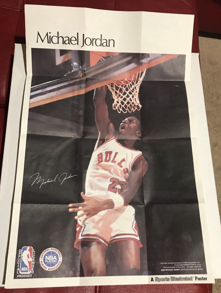 Michael Jordan 1985-86 Sports Illustrated poster Rookie No
