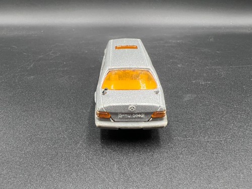 Vintage Majorette Mercedes Limousine Silver Opening Doors No 326 France - Picture 3 of 4