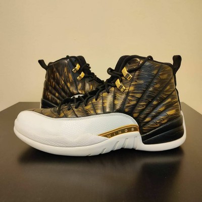 gold wings jordan 12