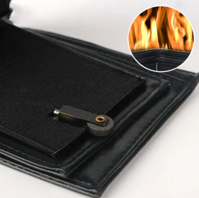 Magic Wallet, Magical Trick Fire Wallet,Big Flame Magician Wallet