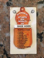 Vintage Shoe Horn Atlanta Novelty Lil Bighorn