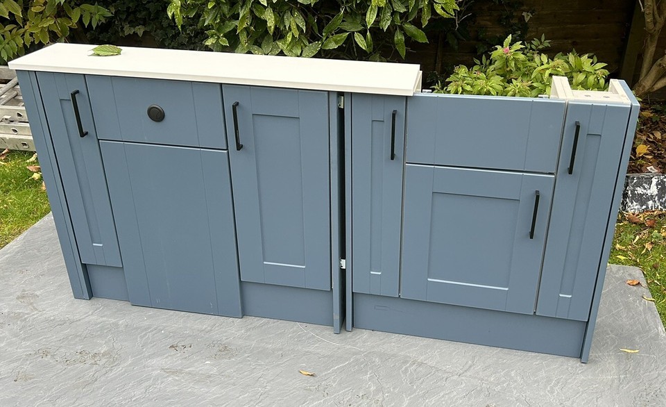 Calypso Suite Combined Furniture Vanity Unit Sink Toilet WC Set *£2000