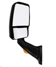 713959 Velvac Rv Black Driver Side Mirror Heated Remote Controlled 