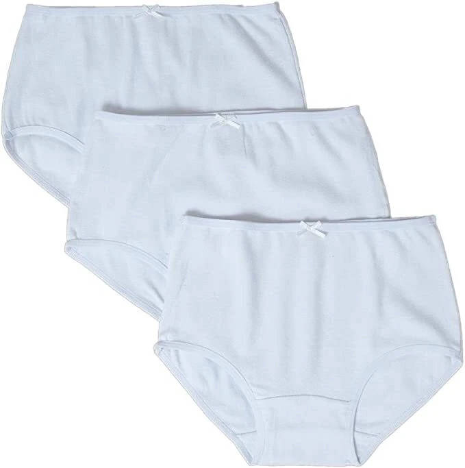 Jack & Jill Girls Briefs White 100% Cotton - Image 2 of 4