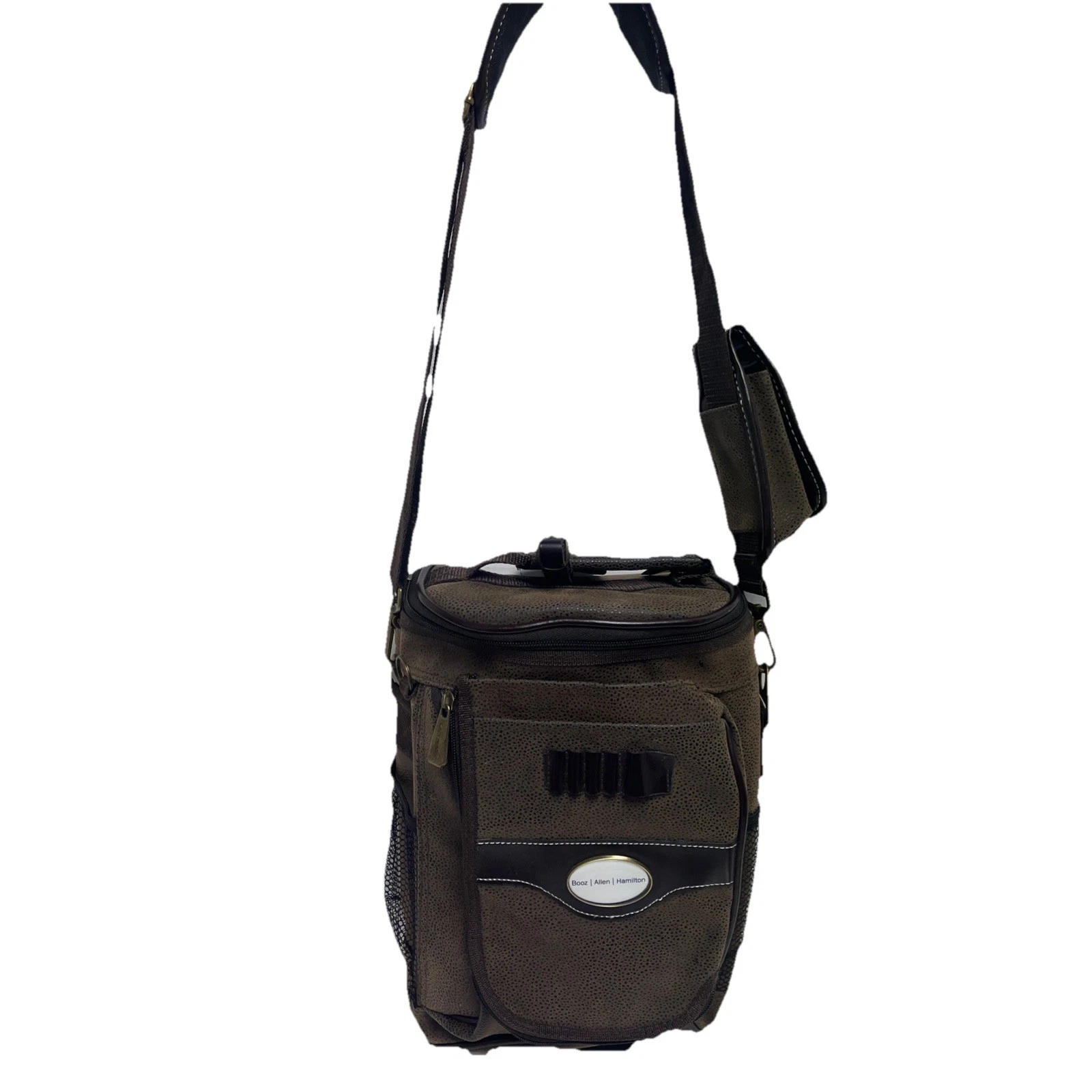 Sovrano Golf Lunch /Drink Cooler Brown Insulated Tall , Carry Strap NWT