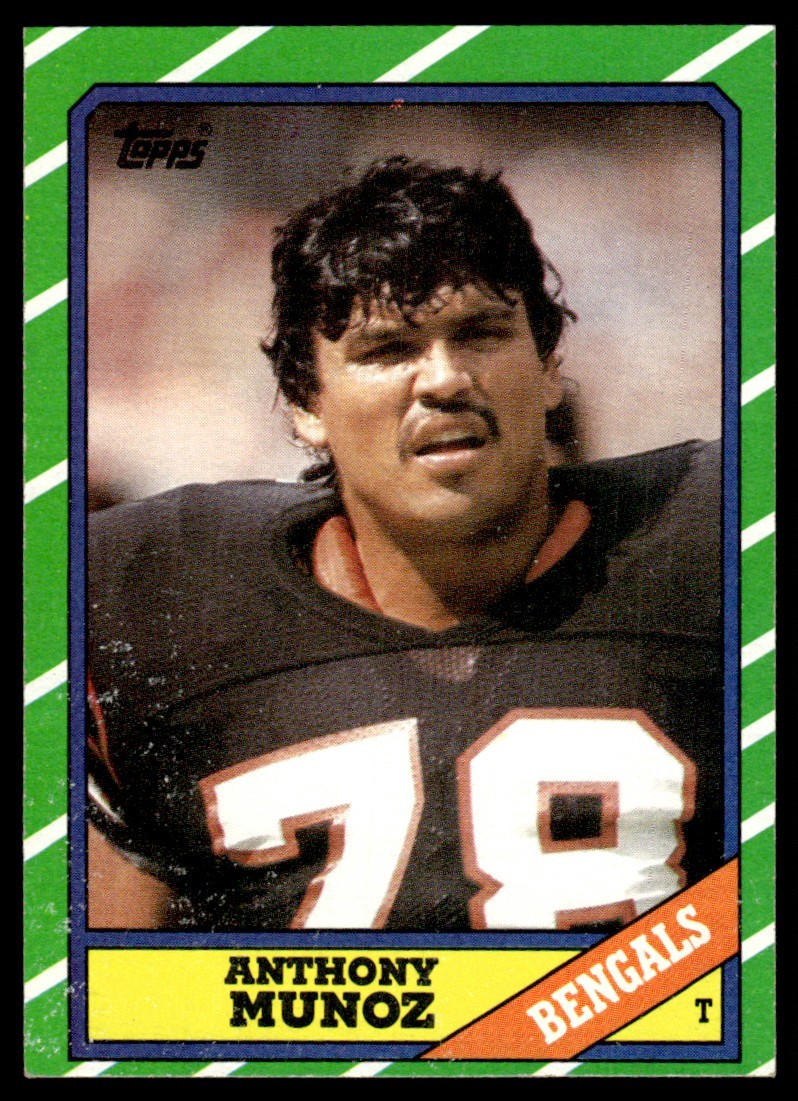 ANTHONY MUNOZ 1986 TOPPS #261