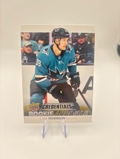 2021-22 Upper Deck Credentials - Rookie Arrivals Lane Pederson #RA-48 (RC)