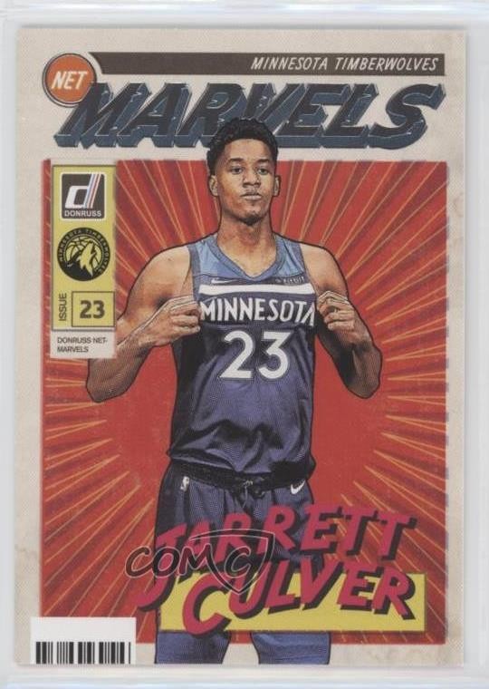 2019-20 Panini Donruss Net Marvels Jarrett Culver #15 Rookie RC 5i2