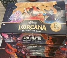 Disney Lorcana First Chapter Booster Box Display