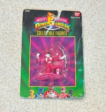 MIGHTY MORPHIN POWER RANGERS Collectible Figure (1993 Bandai) -- Pink + Yellow