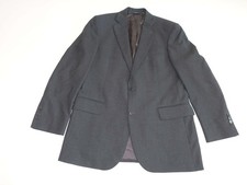 Brooks Brothers Men's Stretch Suit Jacket Size 41 Long Charcoal Gray Wool 41L