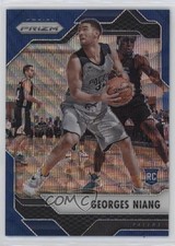 2016-17 Panini Prizm Blue Wave Prizm 19/99 Georges Niang #187 7rv