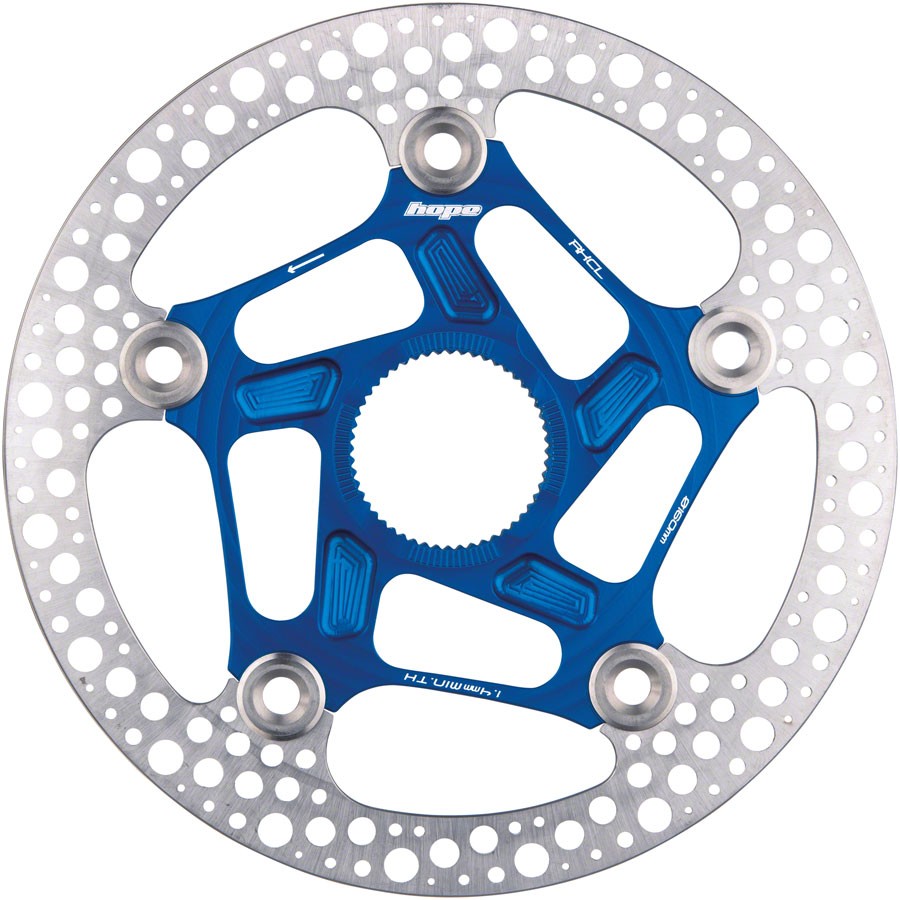 Hope RX Disc Rotor - 160mm Center-Lock Blue 18490₽