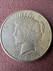 1923-S Peace Dollar $1 Silver Coin – San Francisco Mint – Better Date – Raw