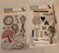 Simon Says Stamp- Lila's Heart and Happy Days