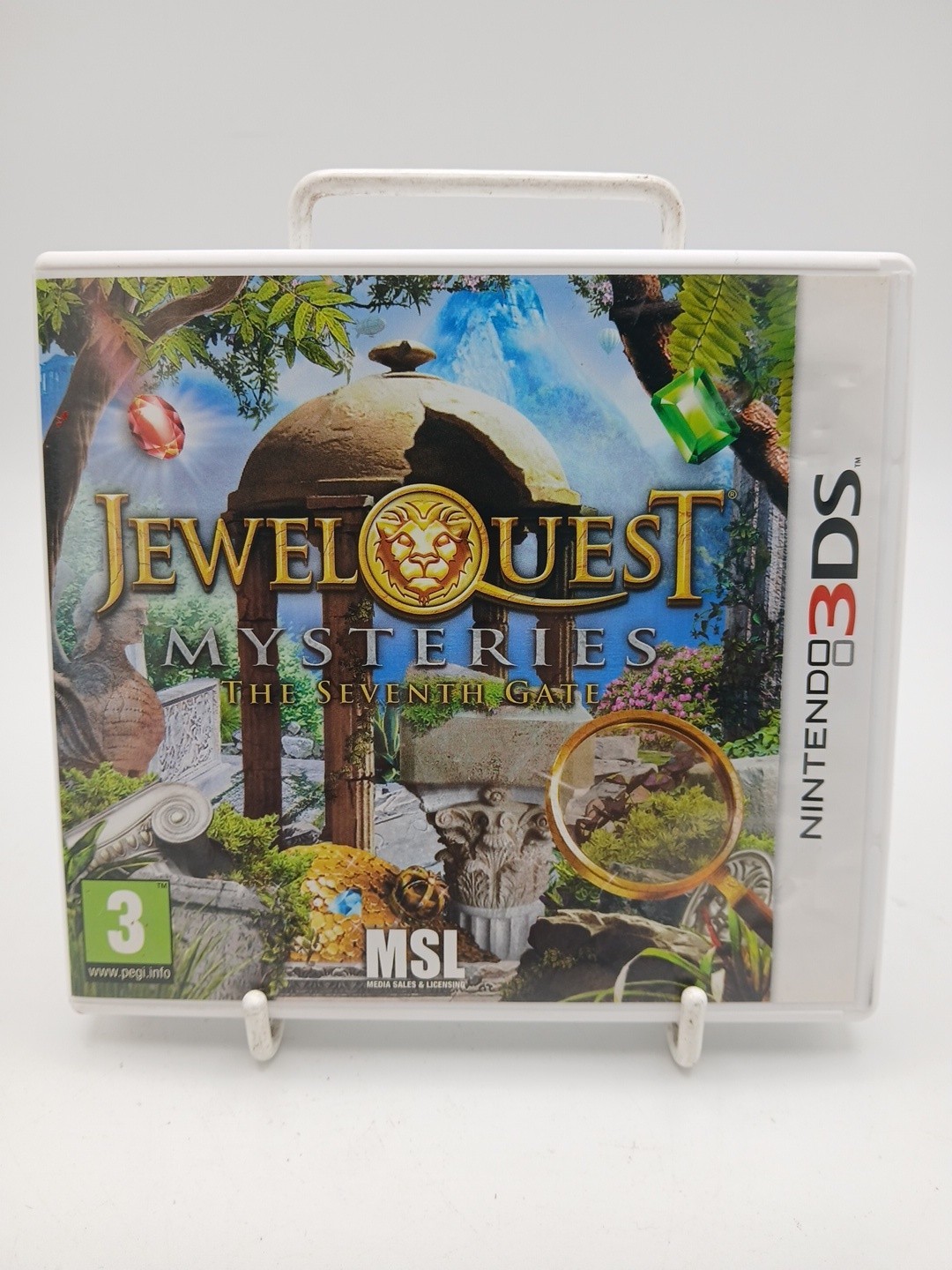 Jewel Quest Mysteries: The Seventh Gate - Nintendo 3DS, 2012 *Complete*