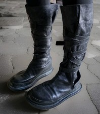 Super RUNDHOLZ Stiefel Gr.40 Leder, schwarz,40 cm,TOP!! Reifensohle!!