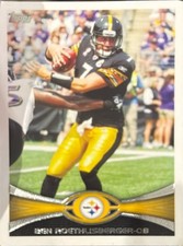 2012 Topps #170 Ben Roethlisberger Black