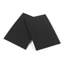 2 PCS Black Non-Slip Self Adhesive Rubber Feet Pads Furniture Floor Protector