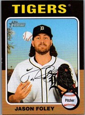 2024 Topps Heritage High Number - SP Jason Foley #718 (RC)