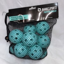 Bandit Sports Impact Resistant and Rebounding Popper Plastic Balls