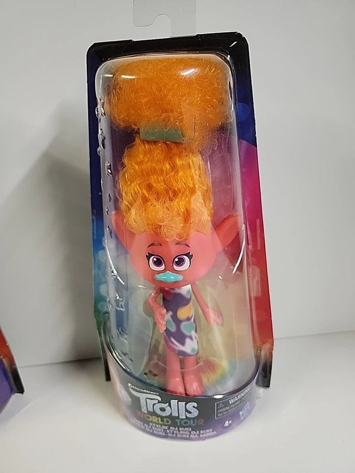Lote de 3 figuras de acción Trolls World Tour - totalmente nuevas y precintadas Foto 4 de 4