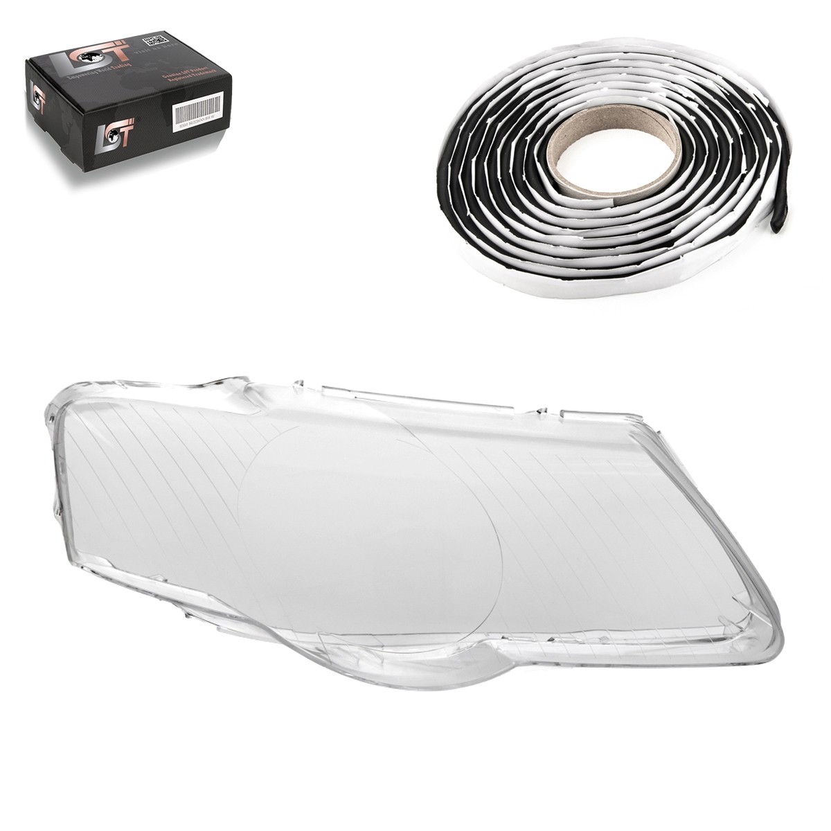 Headlight Lens Diffuser Right Xenon Halogen for VW Passat 3C B6 2005-2010