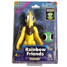 Rainbow Friends Yellow Series 2 Glow In The Dark 5" Figure **NEW** NIB Sealed 