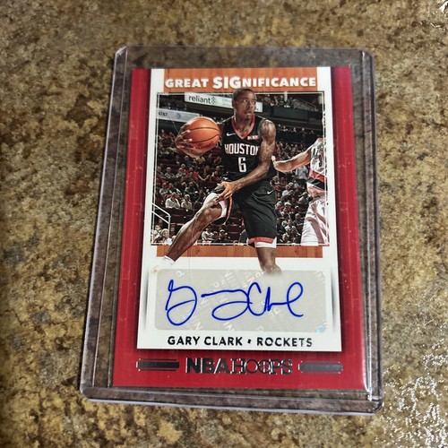 2019-20 GREAT SIGNIFICANCE GARY CLARK AUTO HOUSTON ROCKETS #GS-GCL
