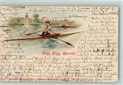 13010382 - Hipp, Hurrah - Aquarell Sportpostkarte Nr. 6 Verlag Juxberg Sport /