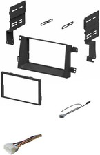 Double DIN Car Stereo Dash Kit Wire Harness Combo