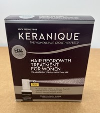 Keranique Women Hair Regrowth Treatment 2 Minoxidil 3 Month Supply Expired 2021