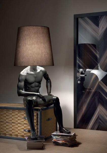 Luxus Stehleuchte Stehlampe Stand Steh Leuchten Mann Lampen Lampe MöBel Neu-image