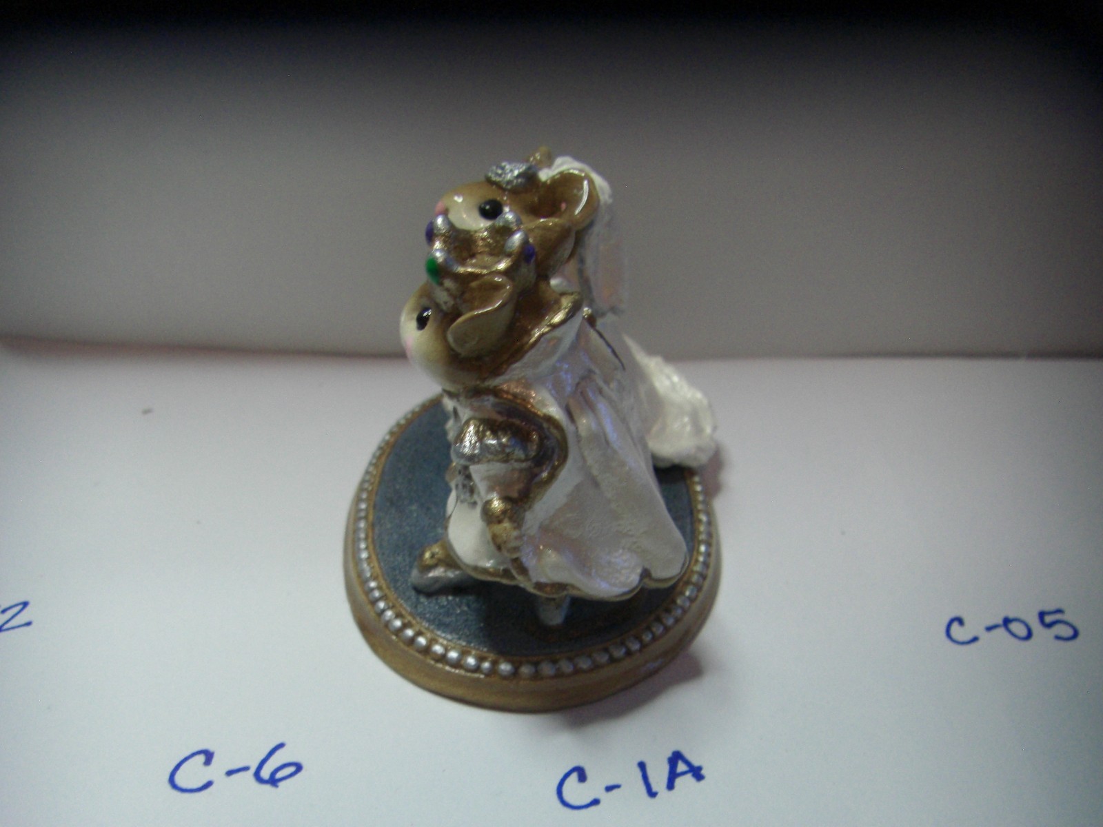 1988 Wee Forest Folk Mouse Cinderella Wedding Mice Lot C05 C02 C1A C6  Peterson