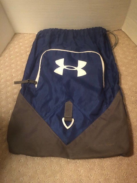 Under Armour UA  String Drawstring Backpack Blue … - image 1