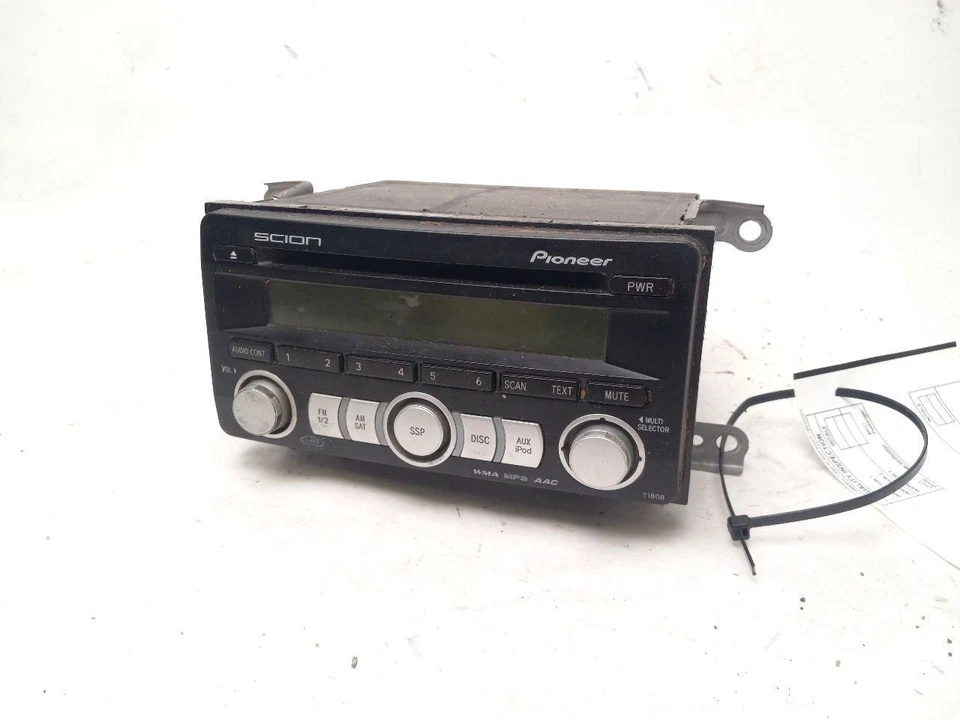 AM FM RADIO CD PLAYER FOR TOYOTA SCION 2008 - 2015 PN PT54600080 - Image 3 of 4