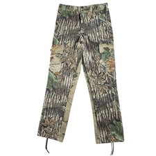 Vintage Realtree Cargo Pants Mens Medium 34x34 Camo Hunting Workwear Made in USA