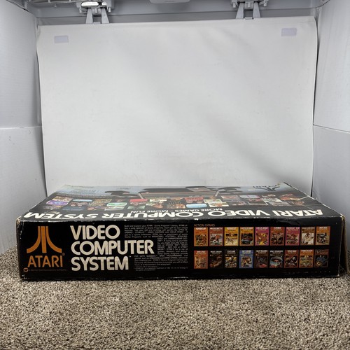 Atari 2600 Konsole Original 4 Switch Konsole in Box Joystick Spiel FUNKTIONIERT Posten - Bild 15 von 21