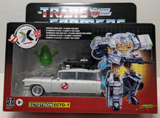 Transformers X Ghostbusters Ectotron Ecto-1 Slimer 2024 Collaborative SEALED NEW