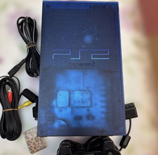 PlayStation2 Ocean Blue Console clear SCPH-37000 PS2 Controller NTSC-J Japan JP