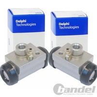 2X Delphi Radbremszylinder 19Mm Passend FüR Toyota Yaris Trommelbremse | LW62123