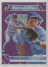 2023 Panini Donruss Diamond Kings Holo Purple George Brett #5 HOF 1as3